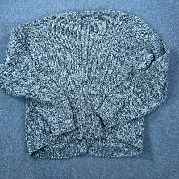 Vintage Objectives Knit Cardigan Sweater Women's X-Large Gray Granny V-Neck - Picture 7 of 7
